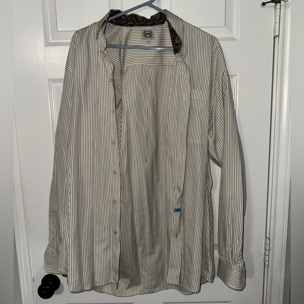 Men’s Cinch Long Sleeve Button Down